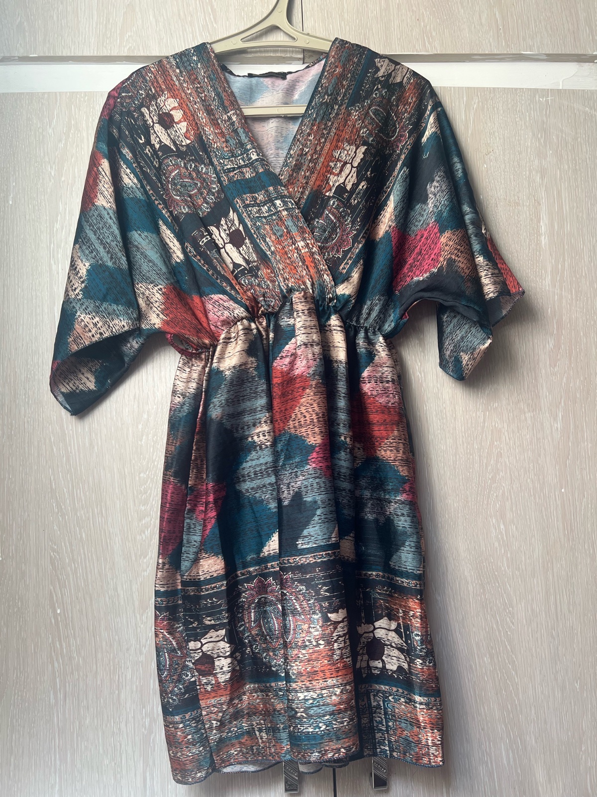 Robe style ponchau 