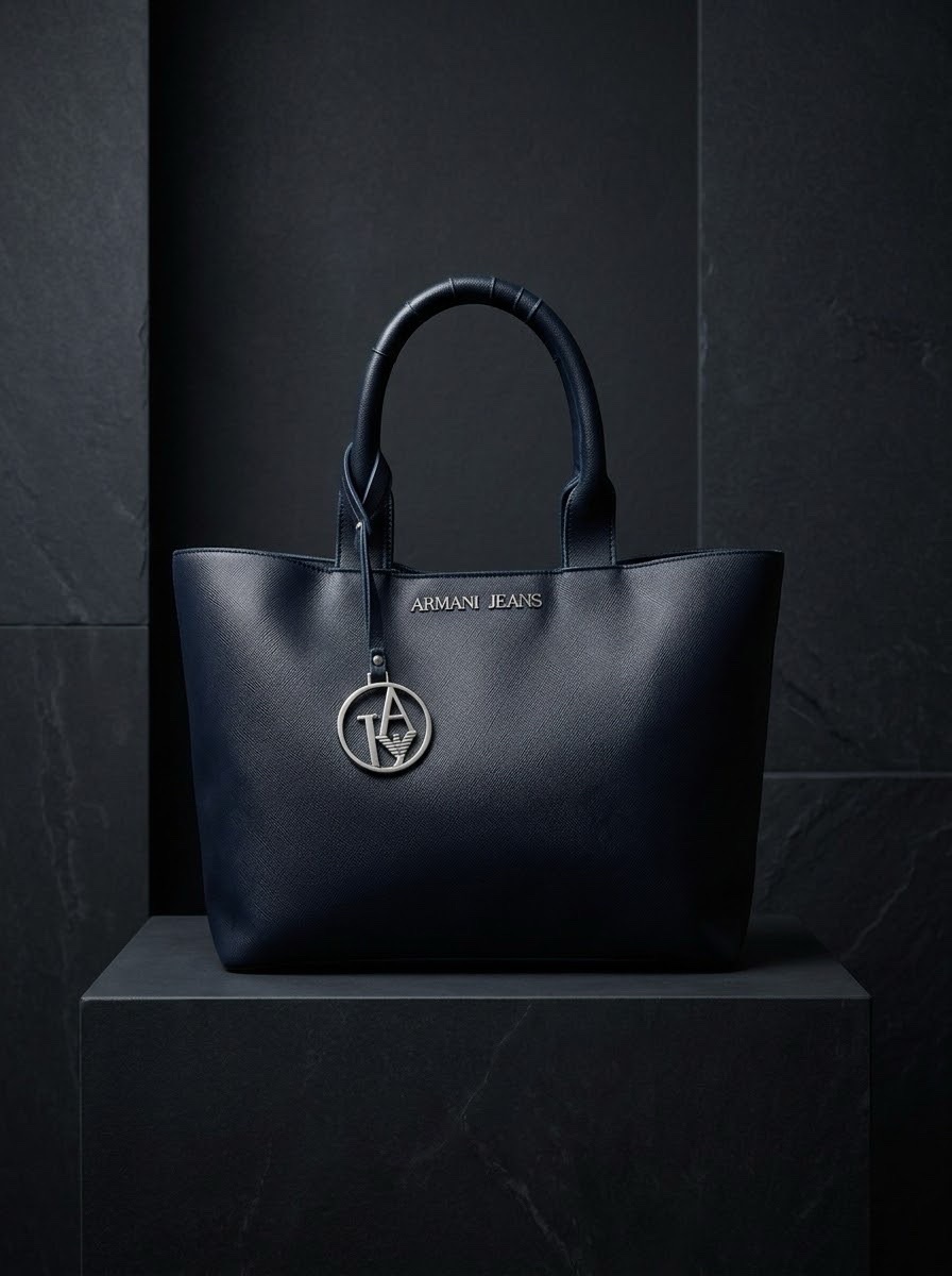 Sac Cabas ARMANI JEANS Original (100% Authentique) - Bleu Marine