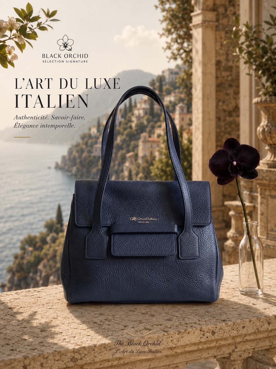 Sac à main Cruciani — L'élégance du luxe italien 🇮🇹✨