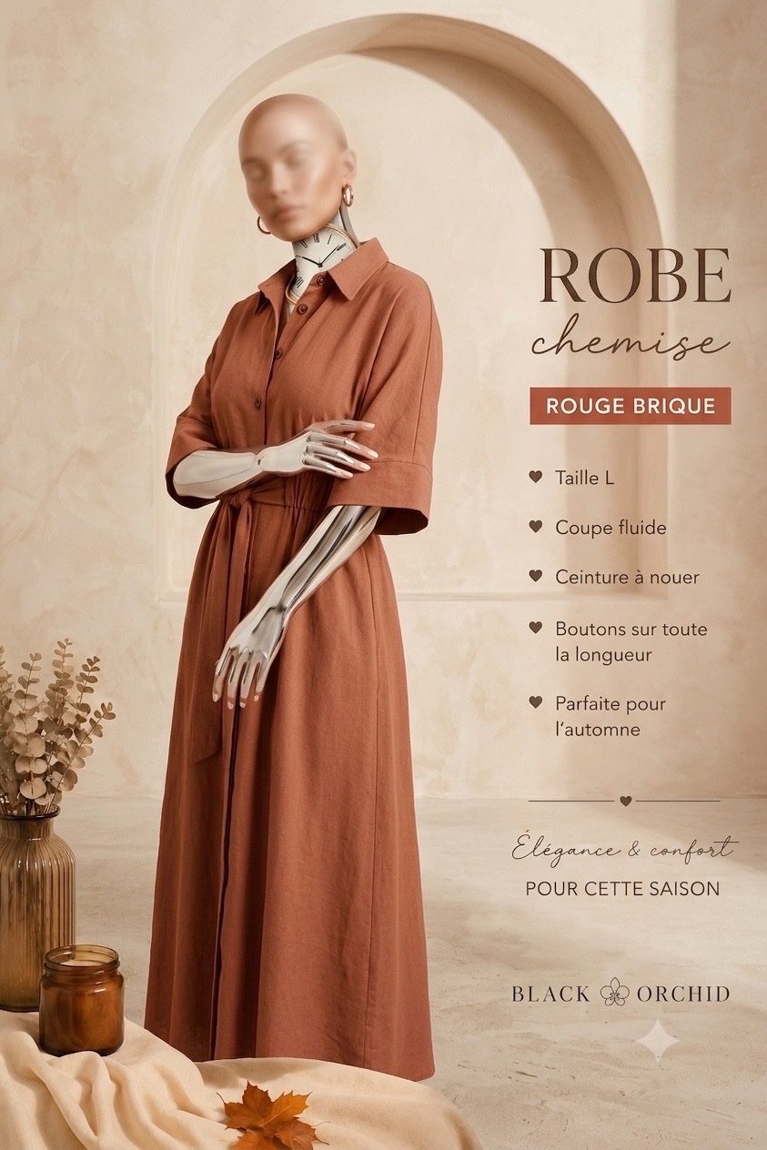 🍂 AUTUMN VIBES 🤎 | La robe parfaite pour la saison 