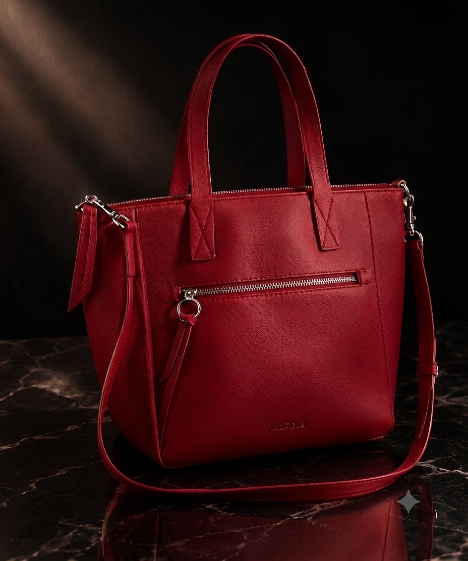 Titre : Sac cabas rouge Parfois - État impeccable ! 💃🏻❤️