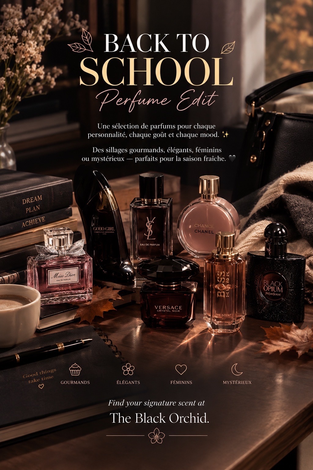 🍂 BACK TO SCHOOL — PERFUME EDIT 🍂