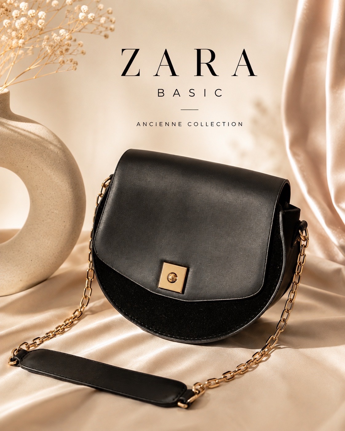 Superbe sac à bandoulière Zara Basic (Ancienne Collection)