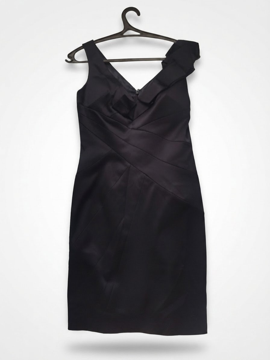 Robe soirée satin 