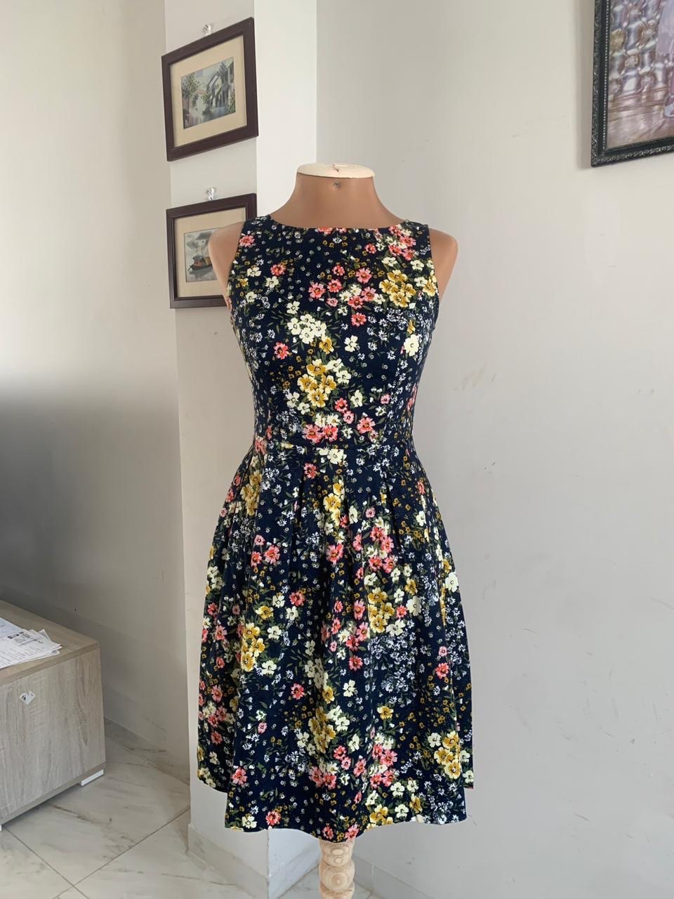 Robe avec des fleur
