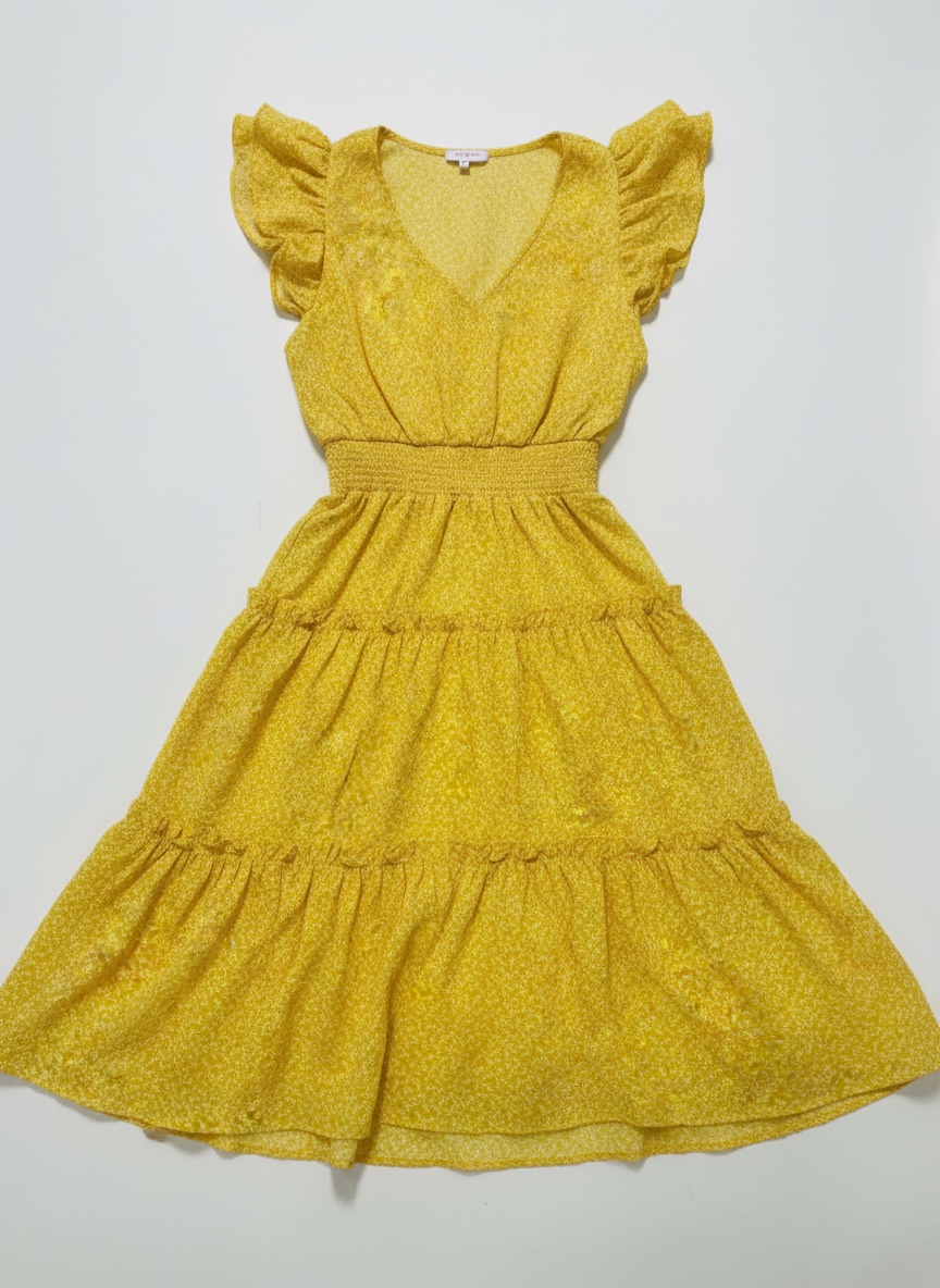 Robe jaune 