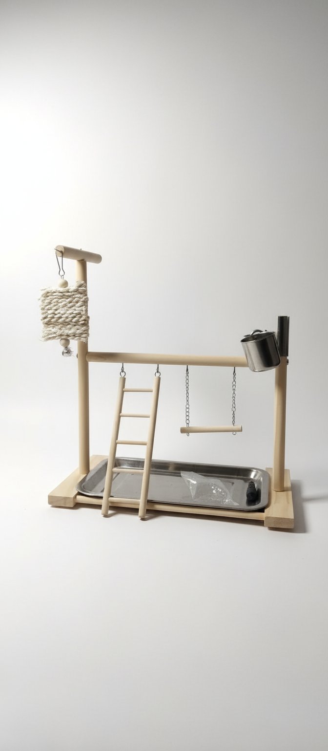 Aire de jeu pour oiseaux 