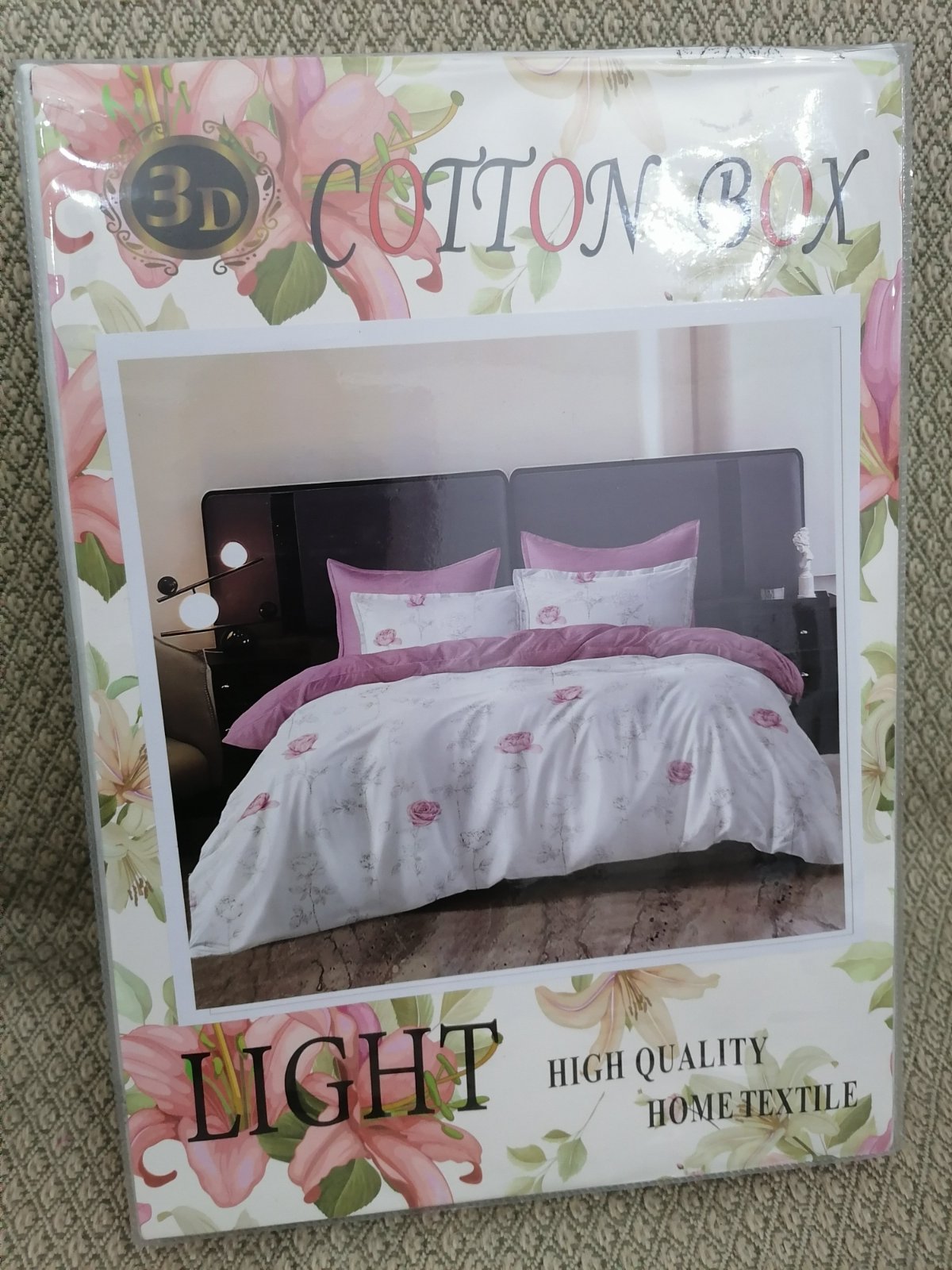 Drap plat en coton ,drap housse satiné et2 taies  