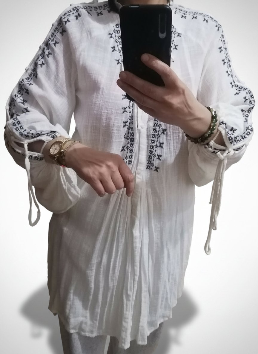 Chemise langue en lin ça convient avec short ou maillot