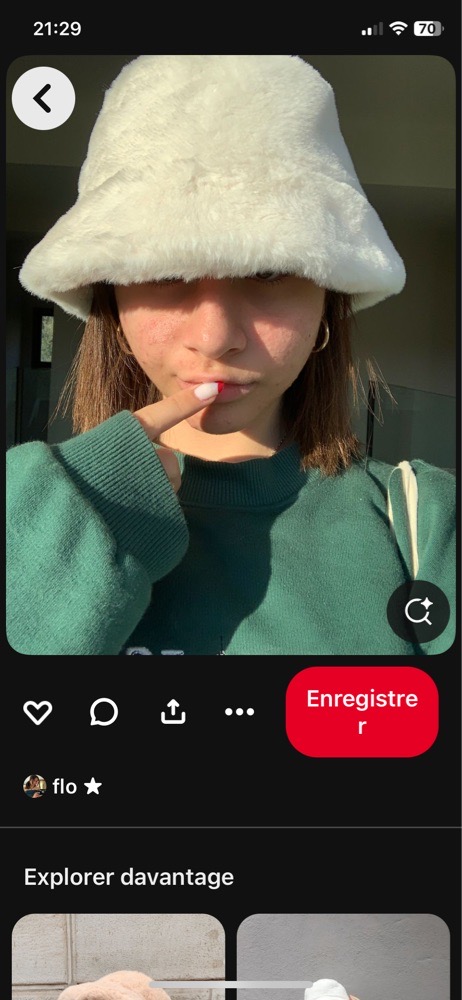 Chapeau tendance 