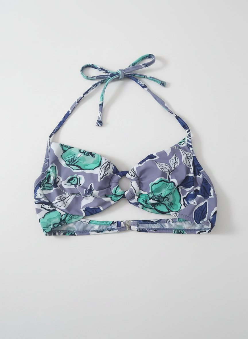 Haut de maillot fleuri pastel 💙🩵