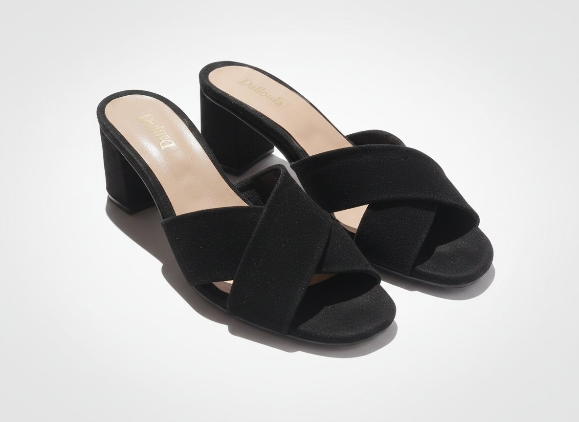 Mules dain noir pointure 43