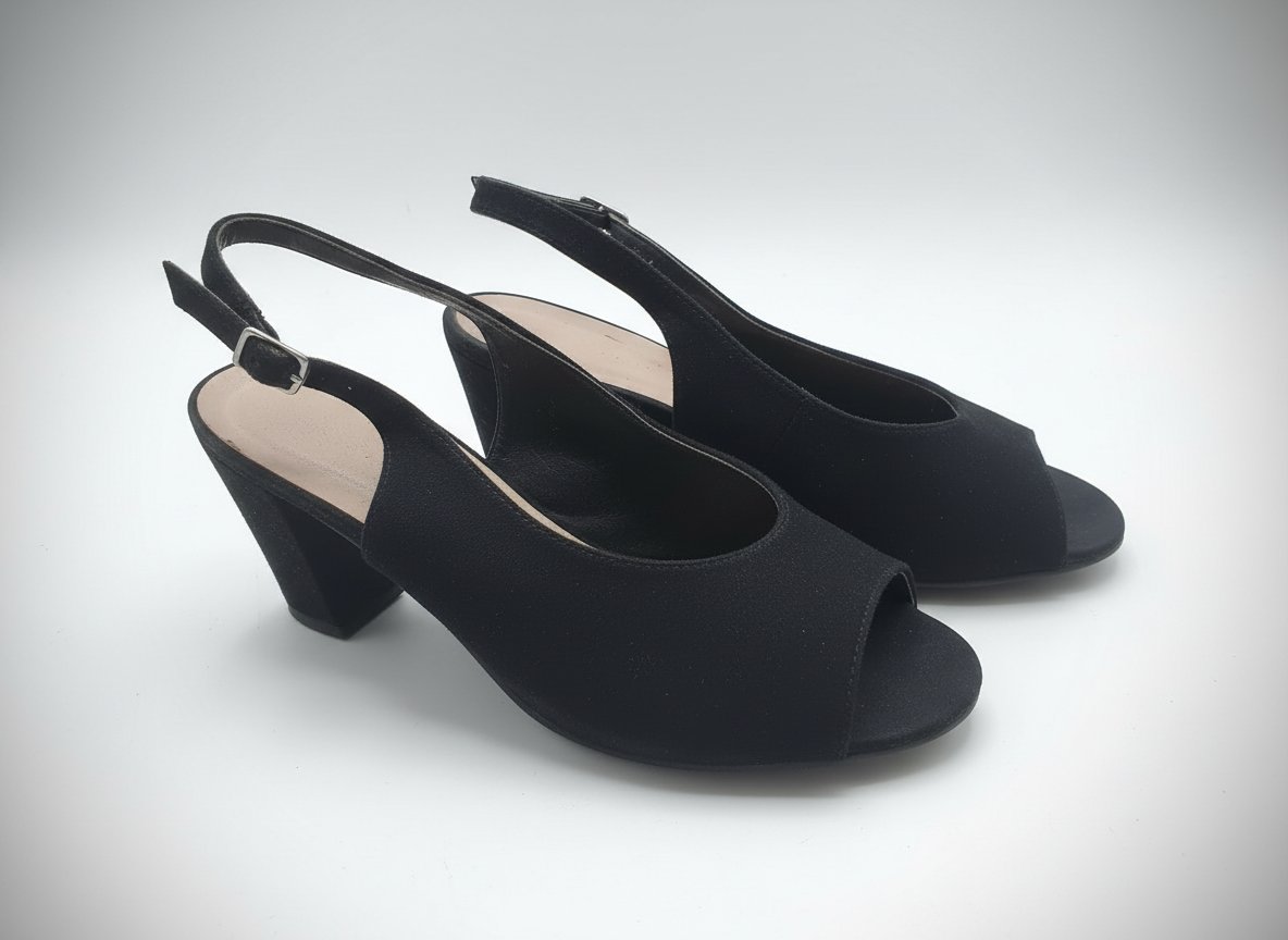 Escarpins noir dain pointure 41/40