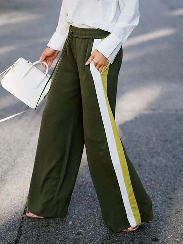 Pantalon Stradivarius taille haute 