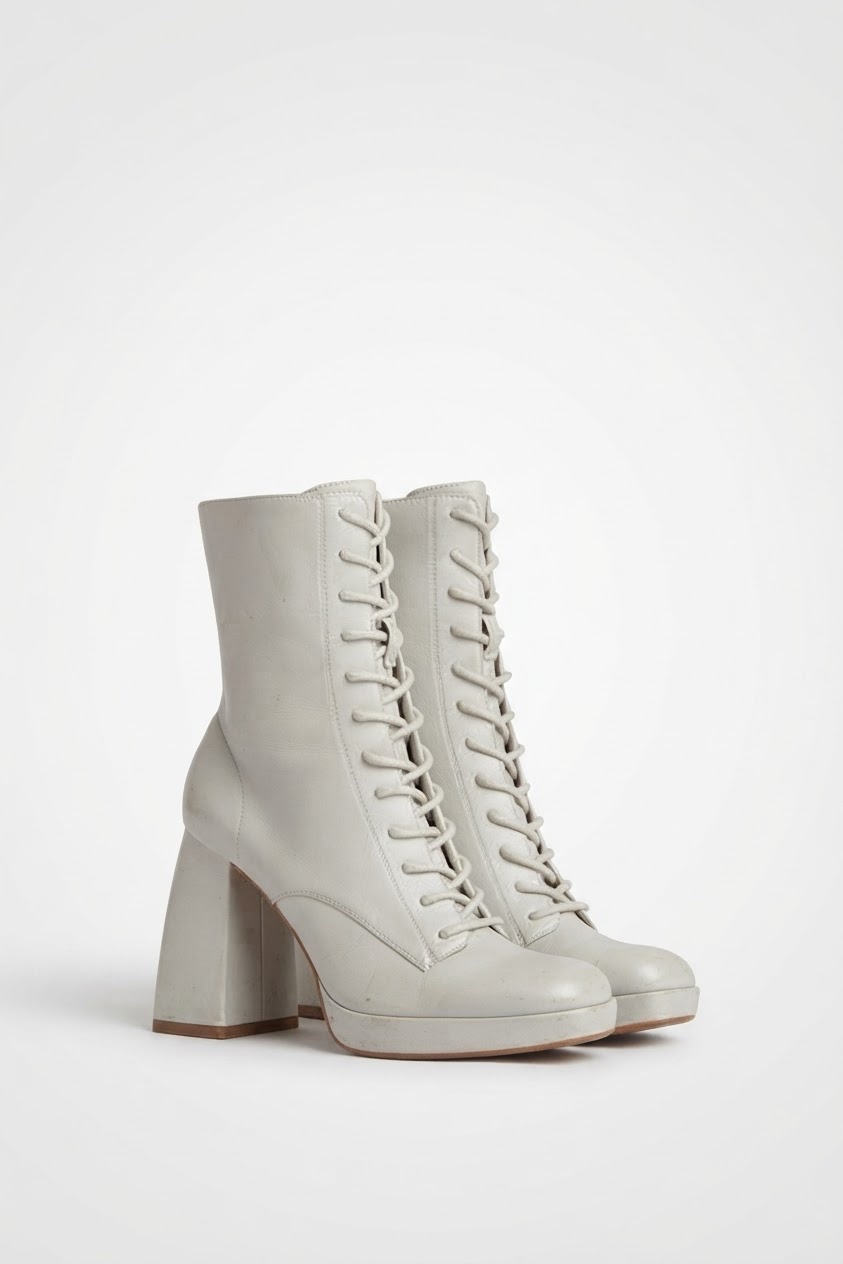 Bottes/bottines style annees 80 bershka
