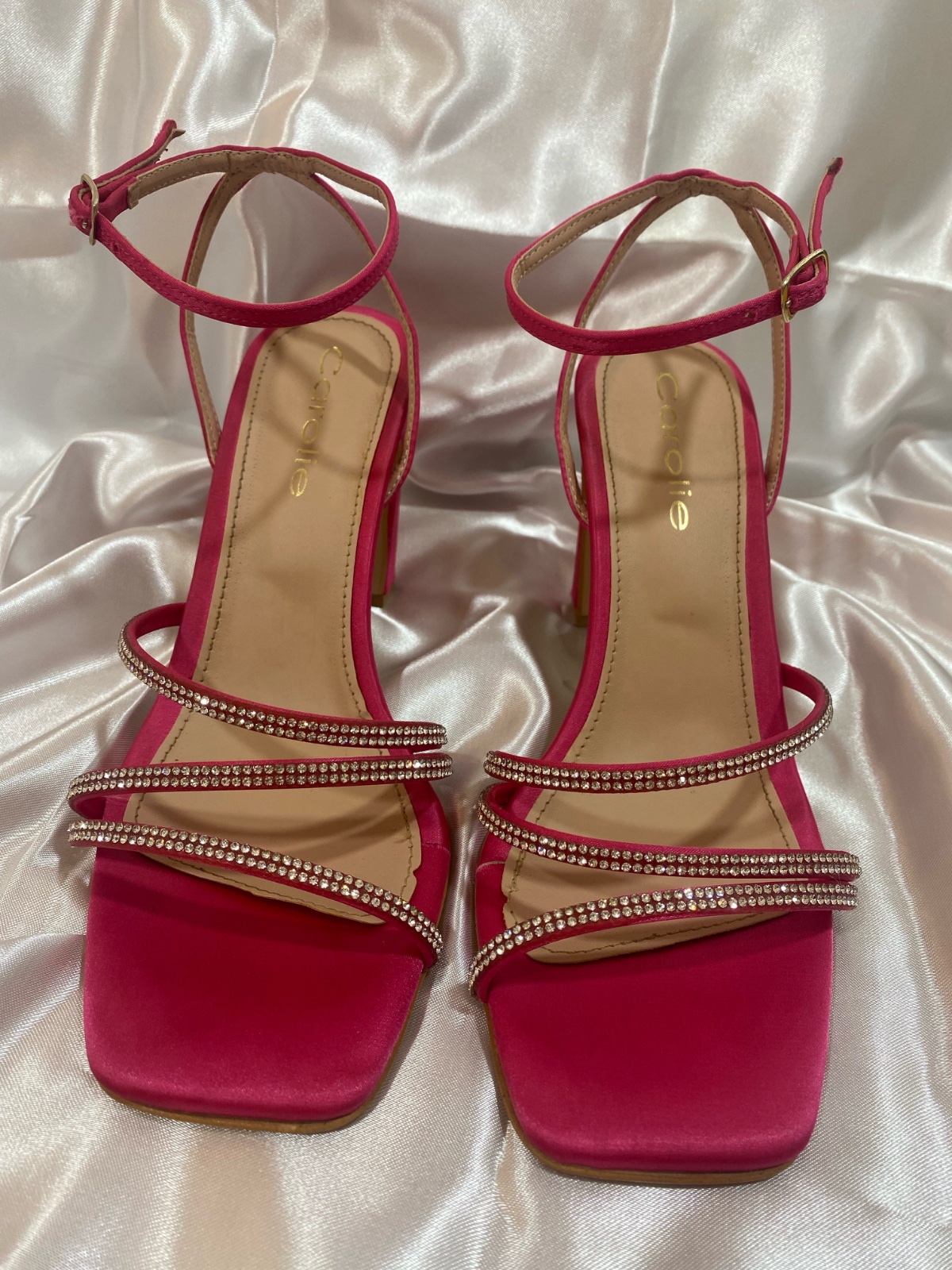 Sandales rose taille 39 