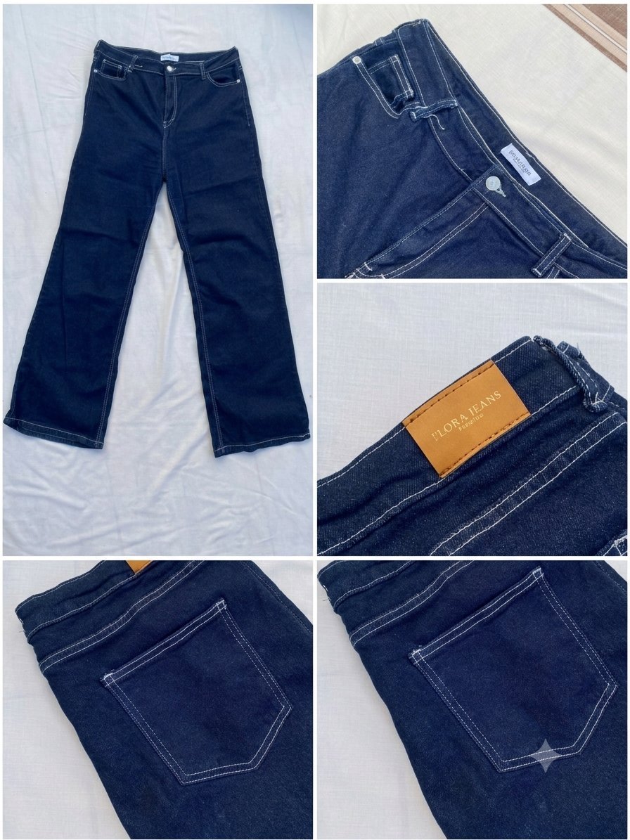 Jean Flora Jeans Neuf - Taille 46 (Coupe Large)