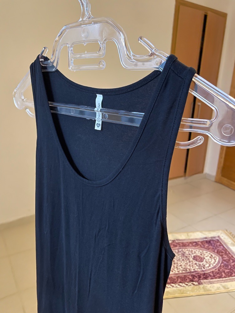 Robe noire chicorée