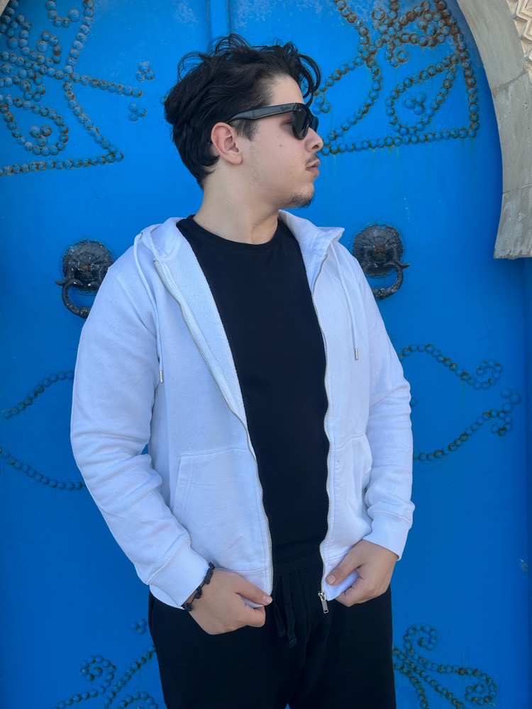 Veste sport chic blanc