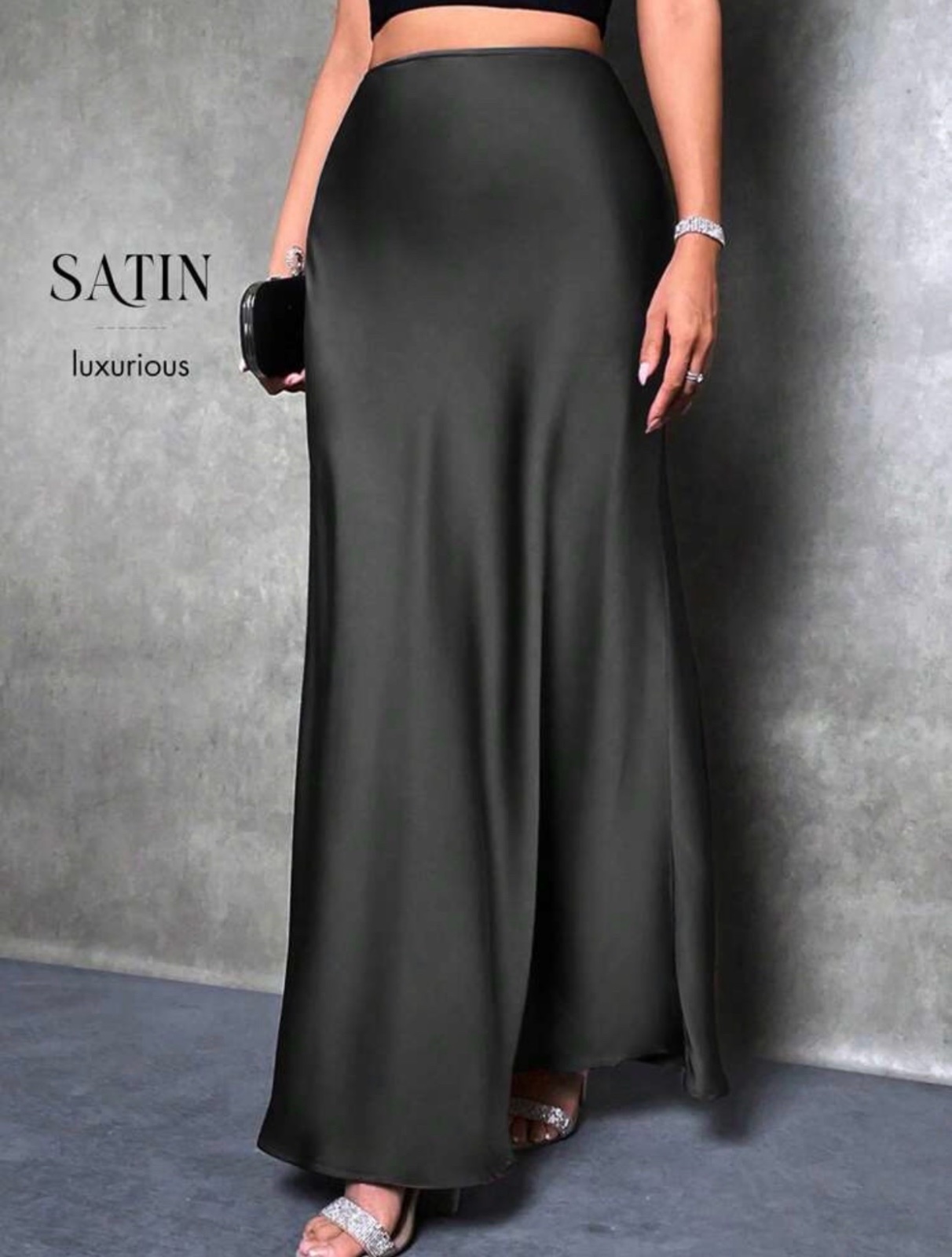 Jupe satin