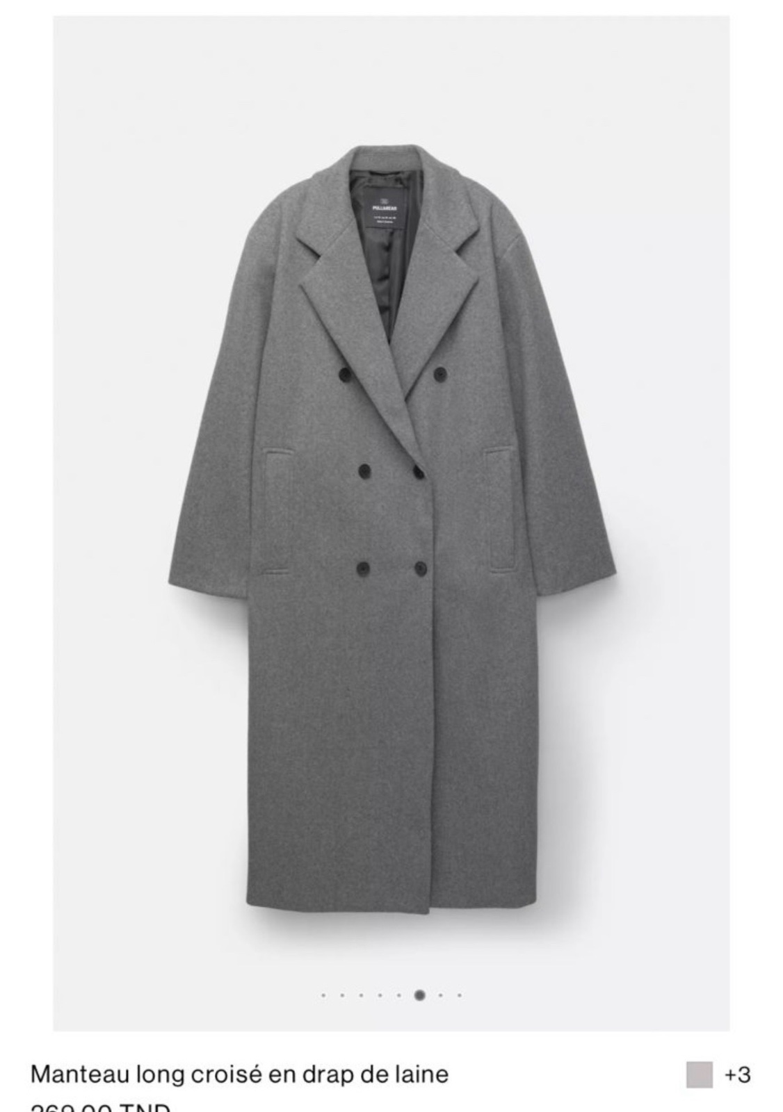 Manteau gris