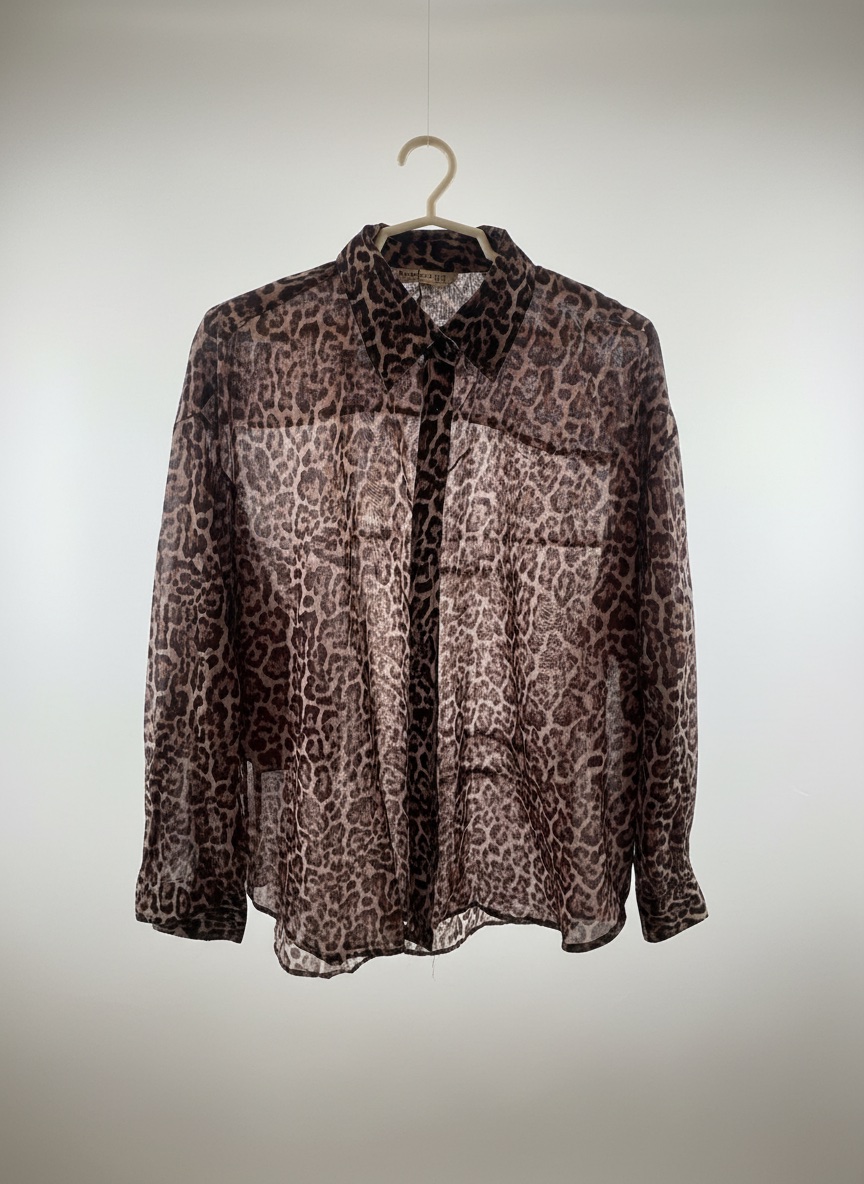 Chemise transparente 