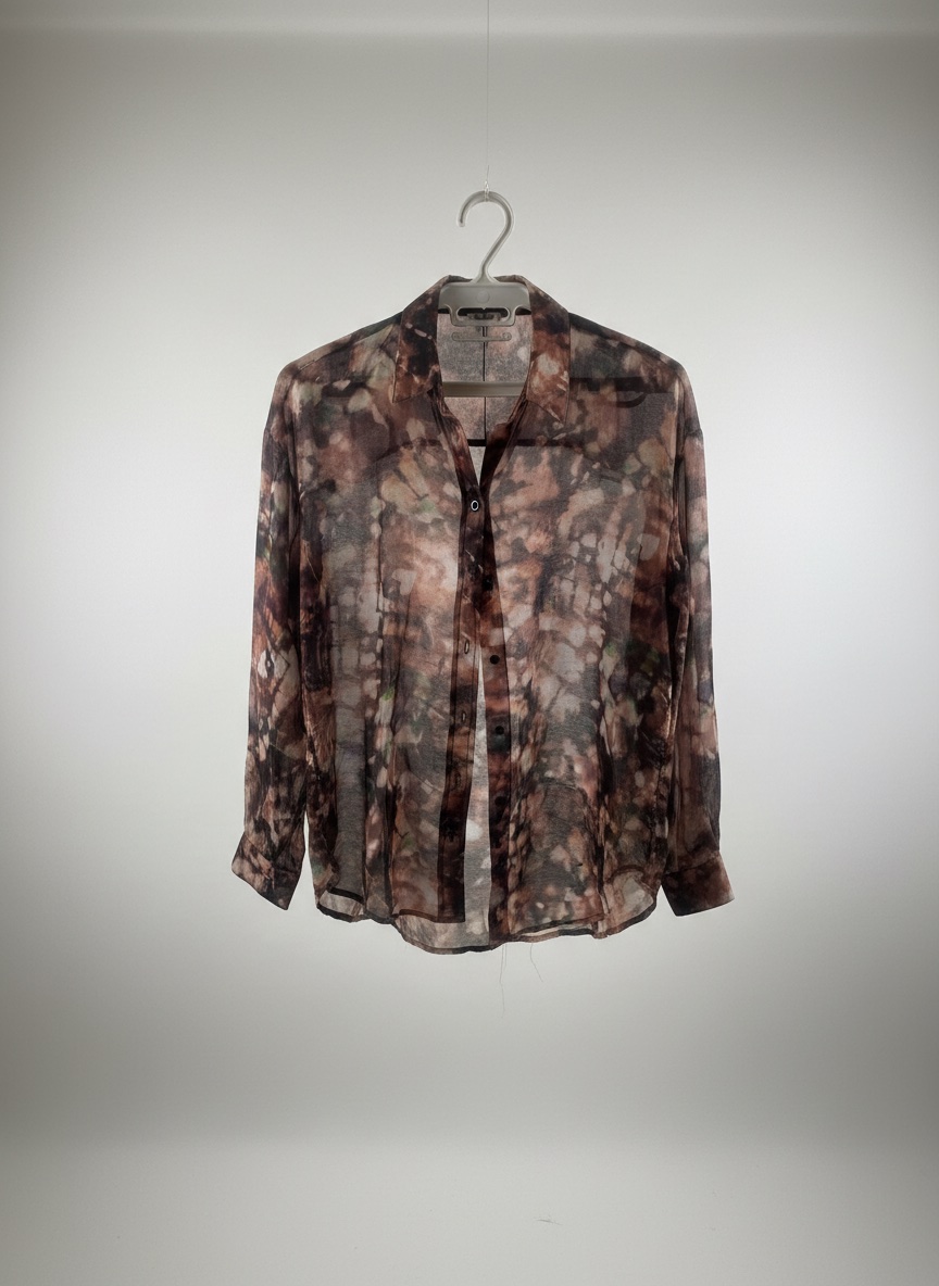 Chemise transparente 