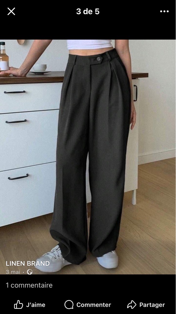 Pantalon noir
