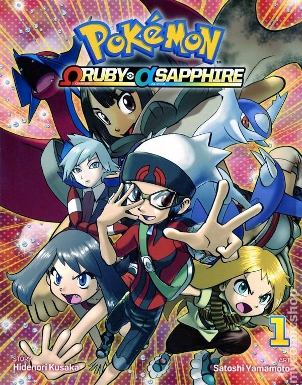 Pokémon manga vol 1 Roby and sapphire 