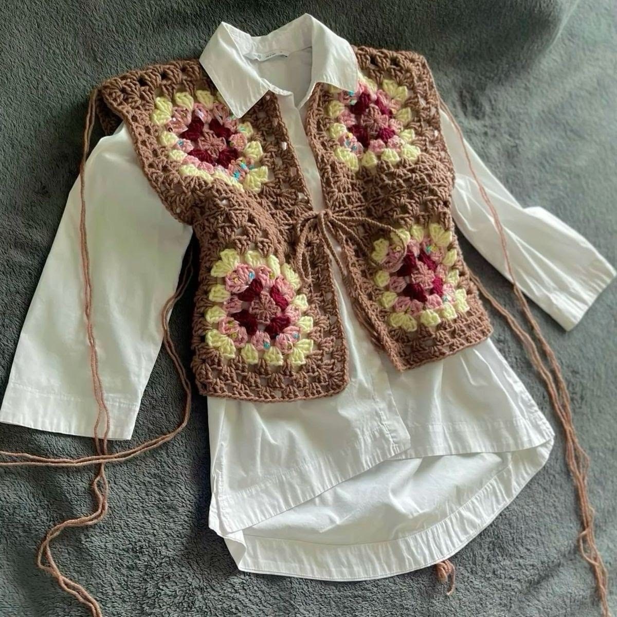 Granny square handmade✨🎀