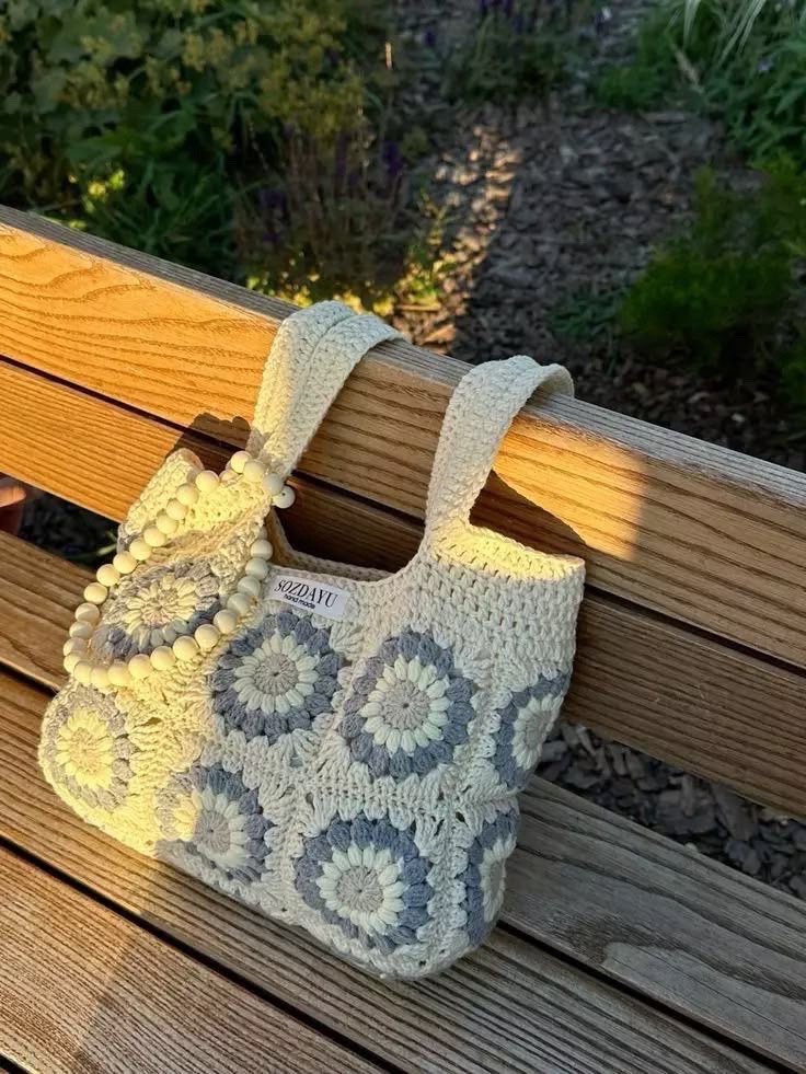 Sac en crochet handmade 🧶✨