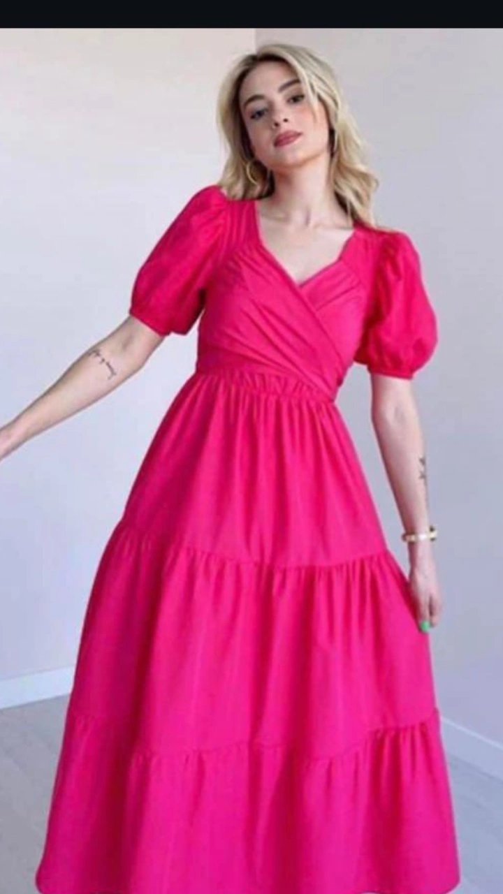 Robe rose fuchsia💗