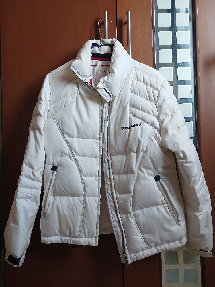 Doudoune blanche tommy taille S/M