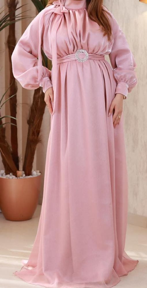 Robe soirée pour femme voilée 