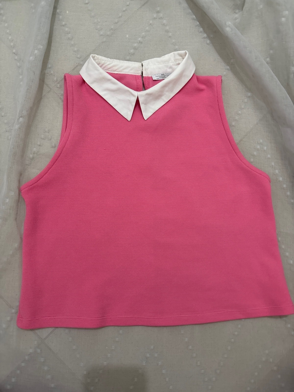 Haut rose Zara 