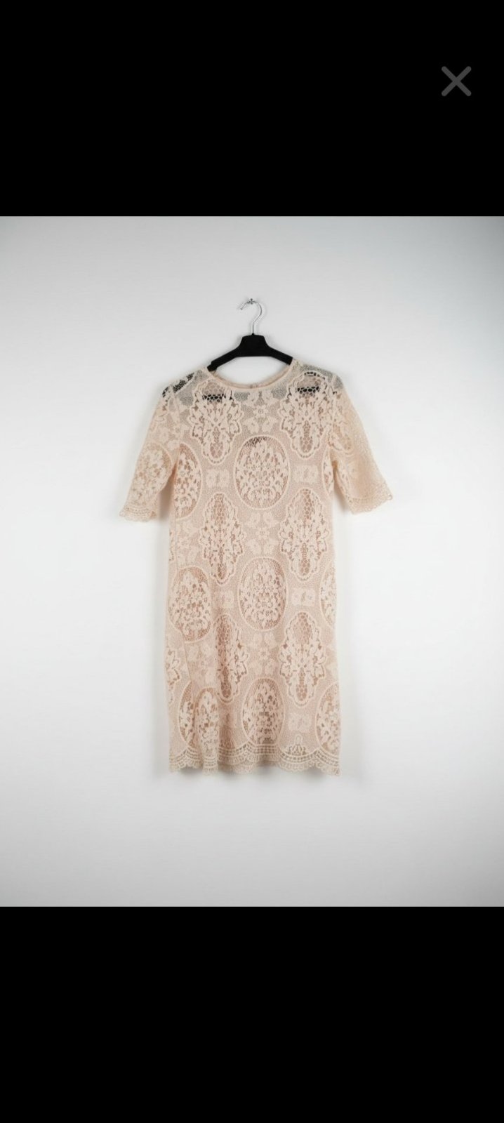 Robe guipure 