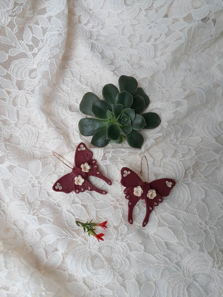 Boucles d'oreilles papillon 🦋