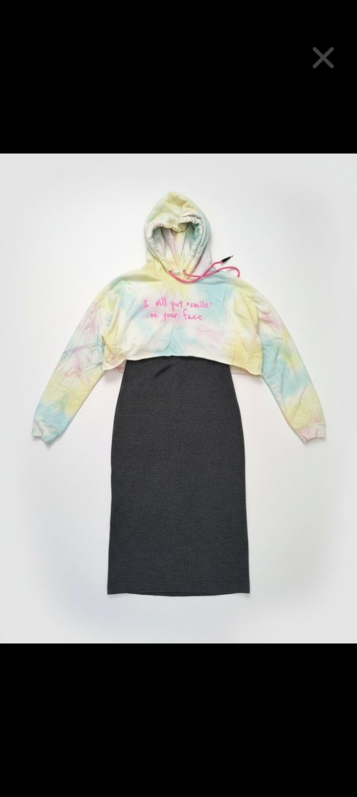 Robe+sweat à capuche 