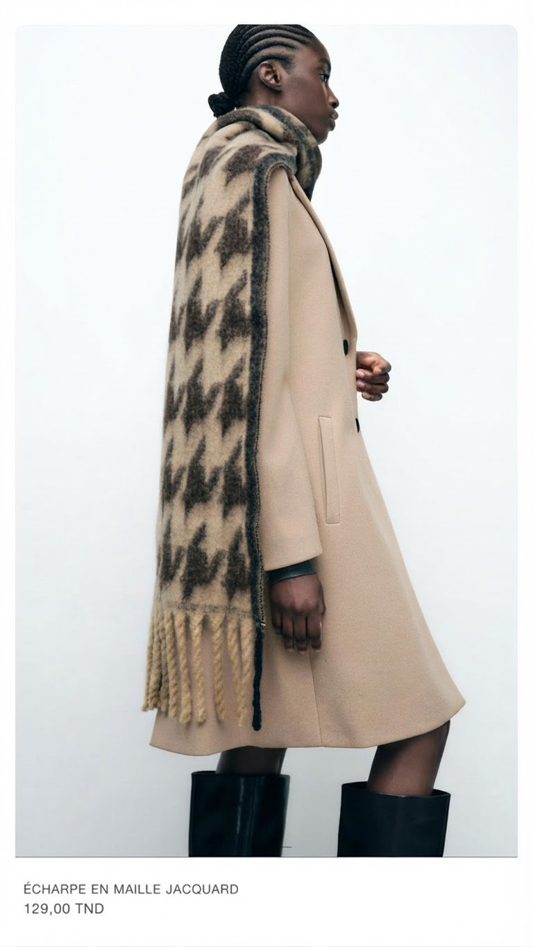 Magnifique Écharpe Jacquard 💝💖