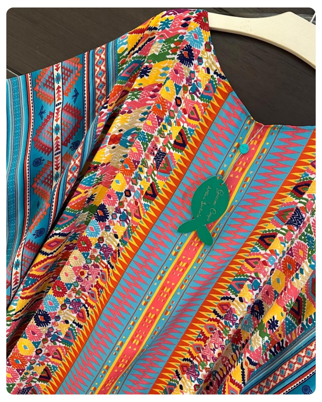 Superbe Robe de Terrasse Multicolore Flambant NEUVE 💝💖