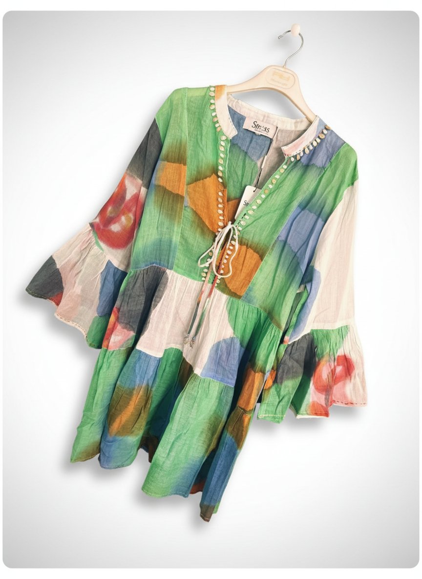 Colourful Robe de Terrasse ou de Plage NEUVE ✨️✨️