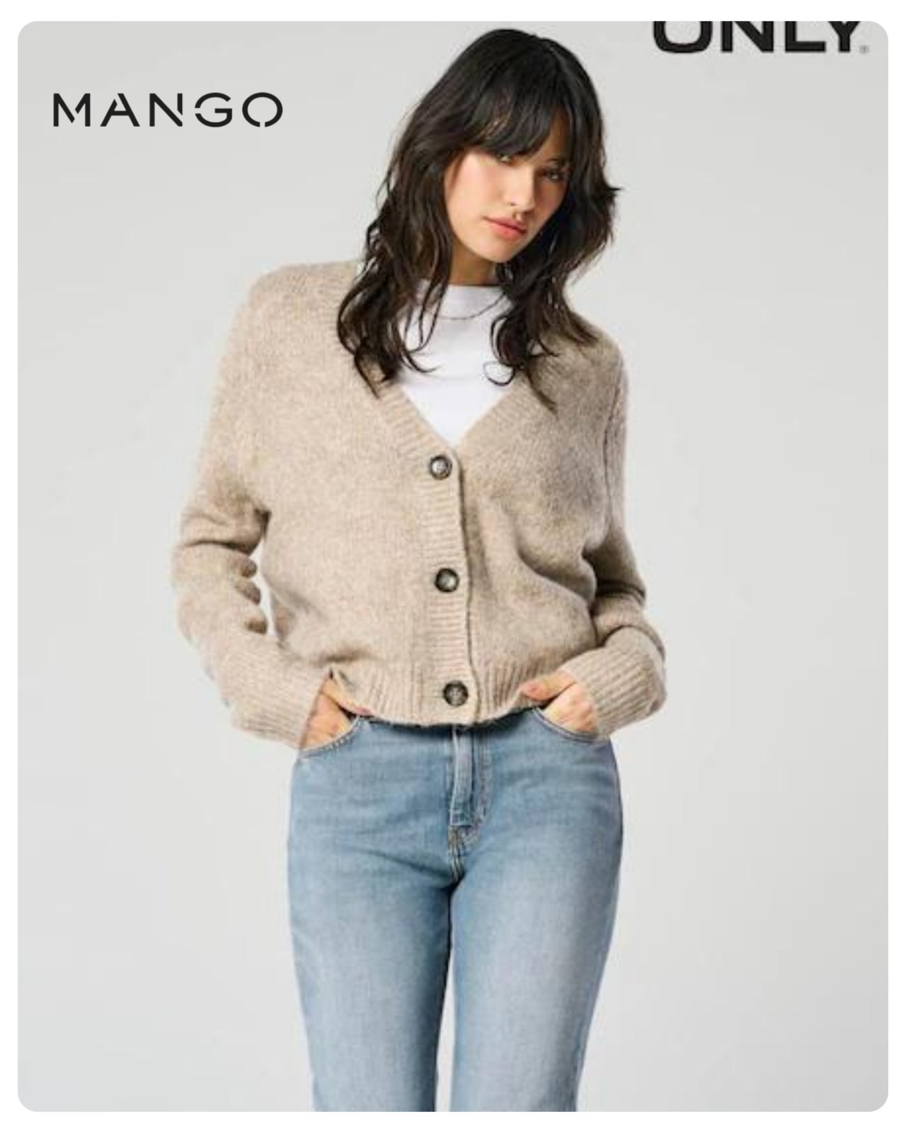Magnifique Cardigan Knitwear Encolure en V Super Stylé 💖💝