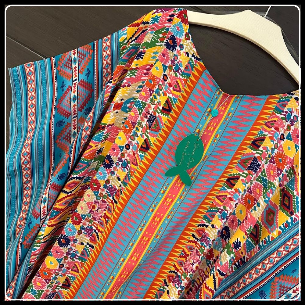 Sublimissime Robe Poncho Multicolore Antica Sartoria Super Glamour NEUVE 💖💝 (j'ai baissé le prix)