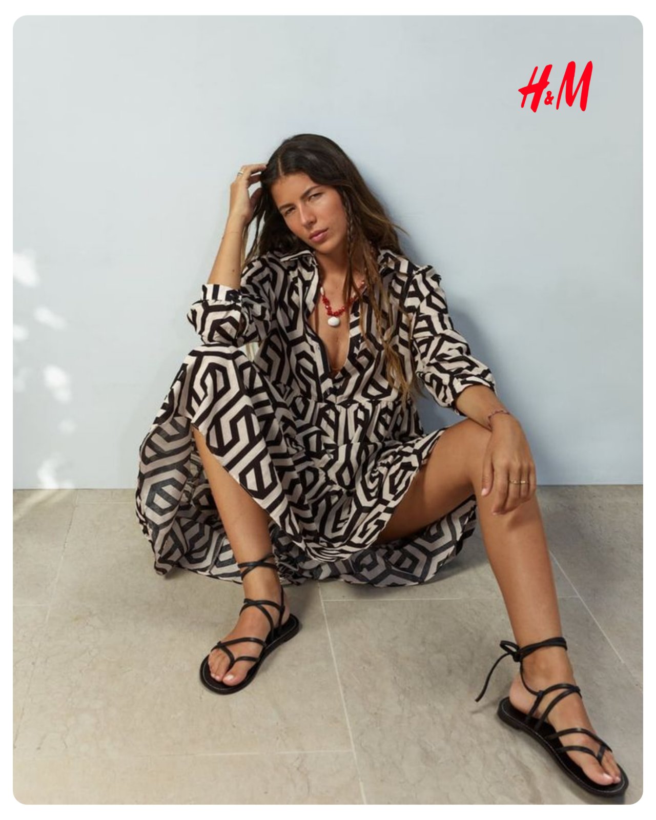 Superbe Robe à Imprimé Très Élégant et Stylée NEUVE 💝💖