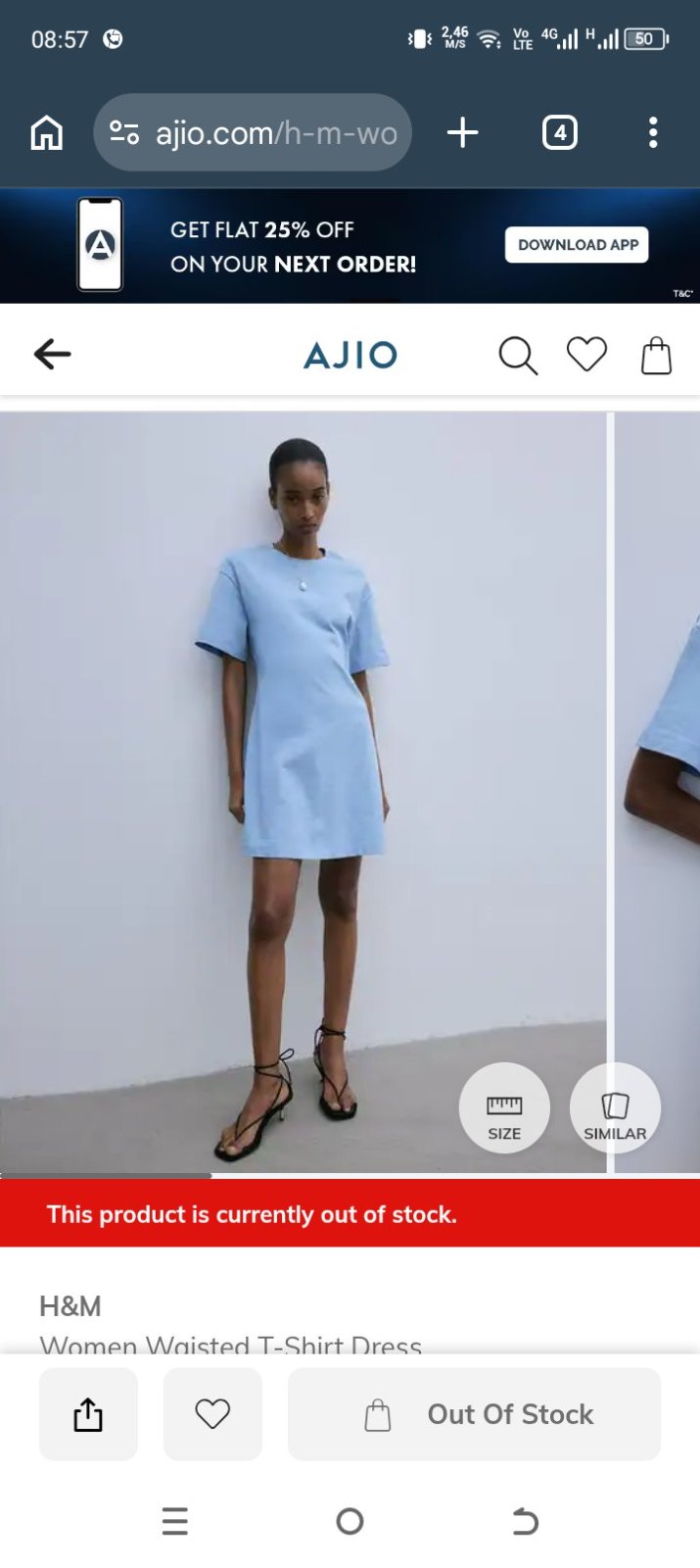 Robe h&m 