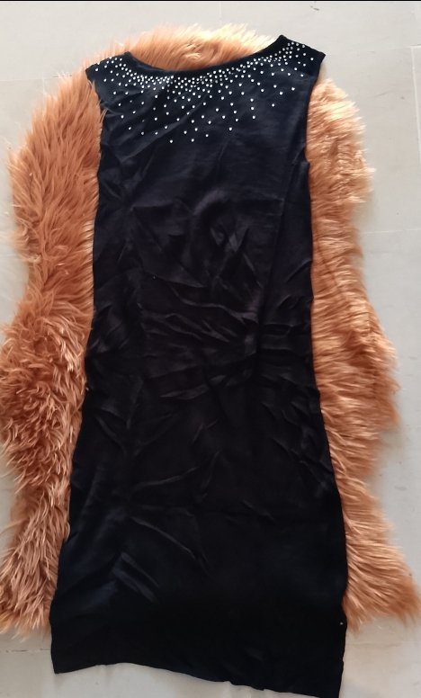 Robe moulante noir