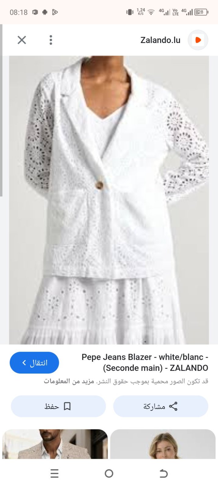 Bloise oltre blanc