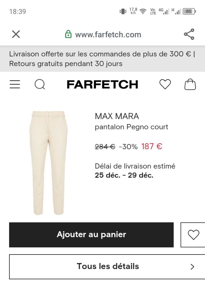 Maxmara 30 % soie