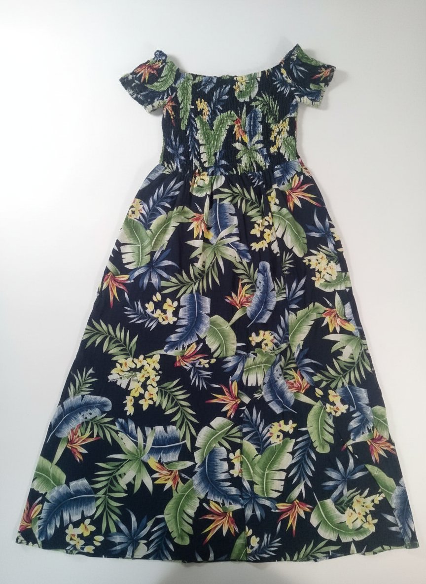 Robe entro fleurie