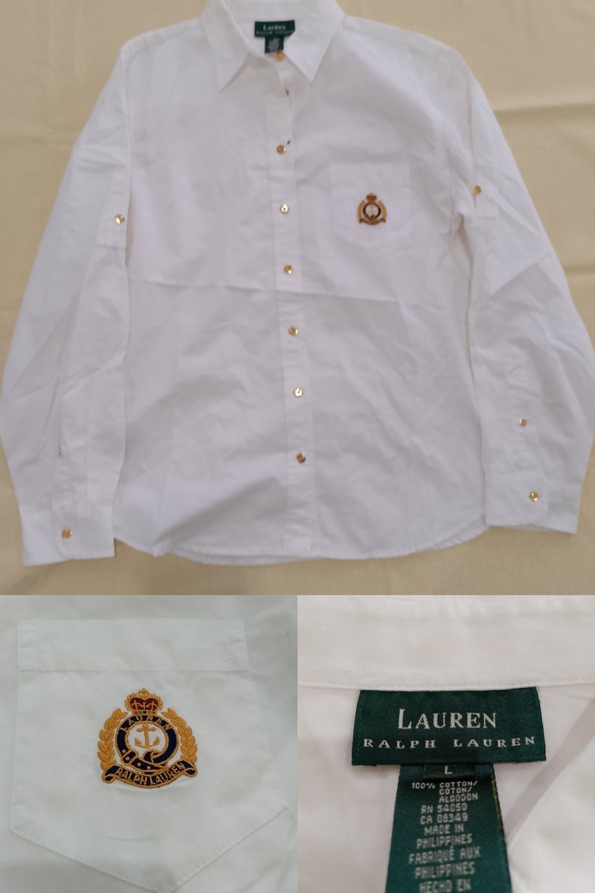Chemise ralph lauren authentique a logo